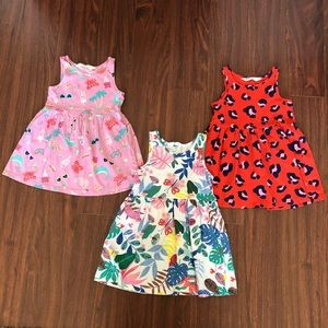 Lot of 3 Toddler Dresses size 18-24m